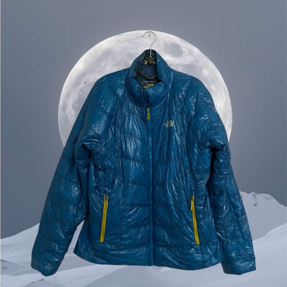 The North Face Blue Puffer Jacket